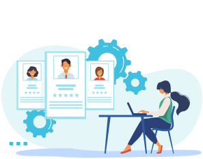 our recruiter team will be always there for you, working day-by-day close to your RPO requirement